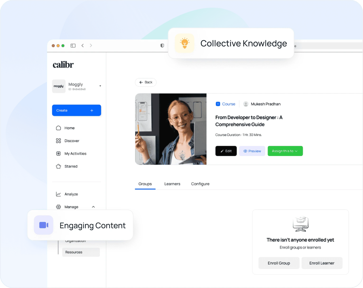 Knowledge sharing and collaborative learning